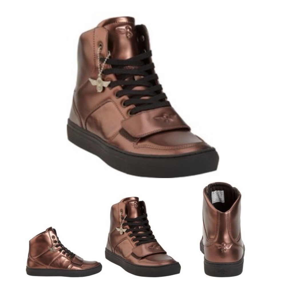 Creative Recreation Metallic Metallic Cesario X Brown /Penny Copper Boots SZ 13